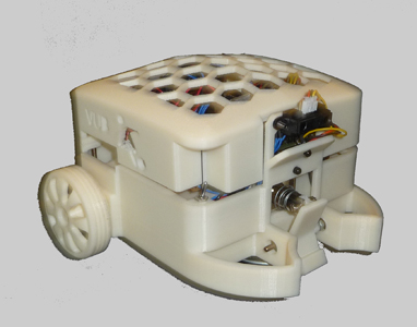 Robot with shell