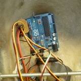 Fixation of Arduino board