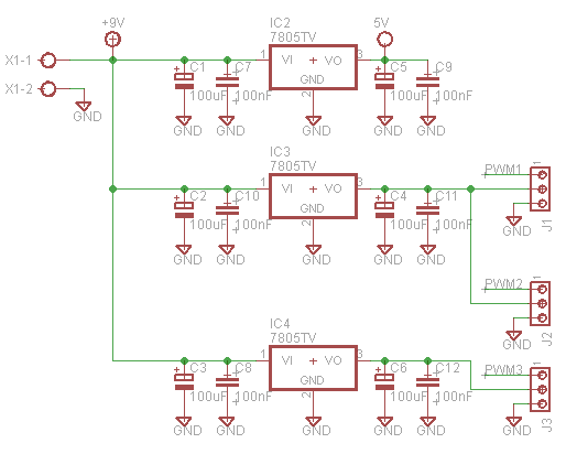 power supply layout